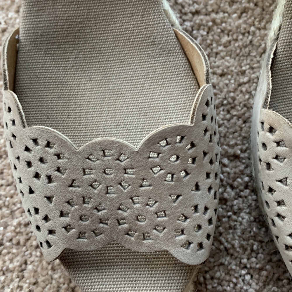 Kanna Wedge Espadrilles Size 10 Made in Spain Sandals - Picture 7 of 7
